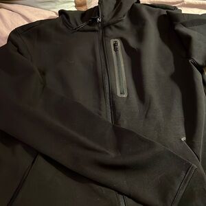 NWT Old Navy Mens Dynamic Fleece Hooded Zip-Front Sweatshirt - size S